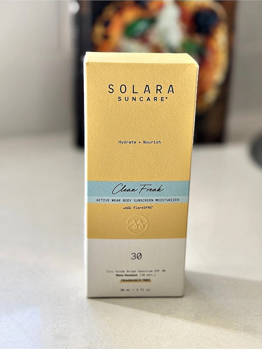 Solara Suncare Clean Freak Active Wear Body Sunscreen Moisturizer SPF 30 SPF 30
